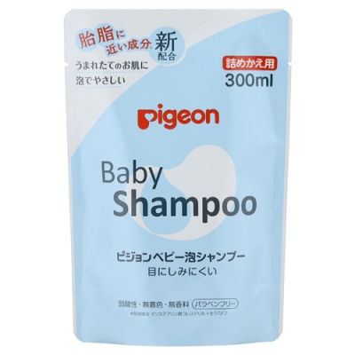 Pigeon貝親 - 嬰兒泡沫洗髮乳補充包300ml