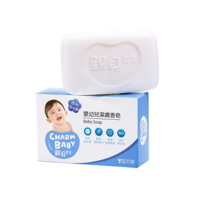 雪芙蘭 - 親貝比：嬰幼兒潔膚香皂(75g x 3入組)