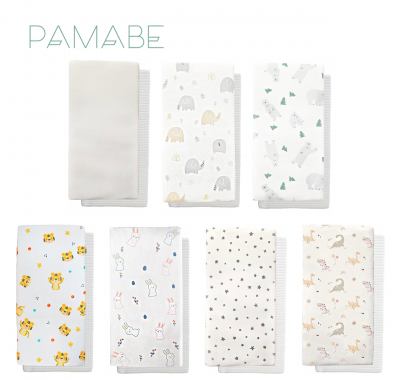 PAMABE - 二合一水洗透氣嬰兒床墊 60X120X5cm【多款可選】