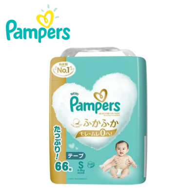 【2024增量×日本境內版】Pampers幫寶適★日本境內一級幫黏貼尿布S(66片)
