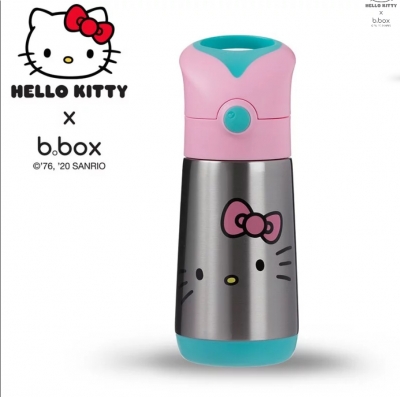 b.box Kitty不鏽鋼吸管保冷杯 350ml【Kitty/百變Kitty】