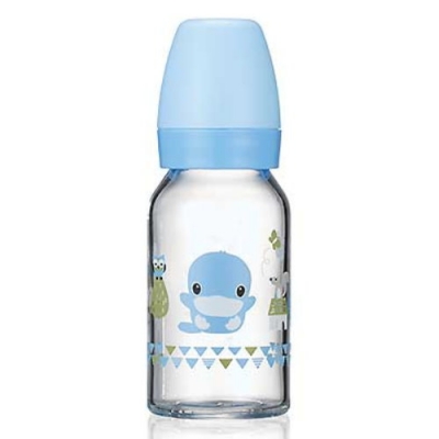 KUKU酷咕鴨 超矽晶標準玻璃奶瓶120ml