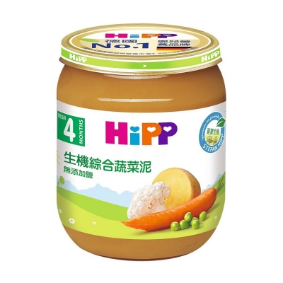 德國 HiPP喜寶生機綜合蔬菜泥125g