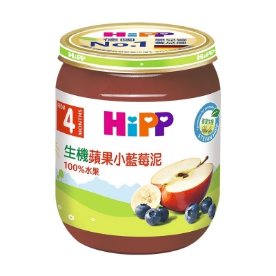 德國 HIPP喜寶生機野莓蘋果泥125g