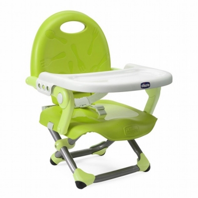 Chicco Pocket 攜帶式輕巧餐椅座墊-萊姆綠