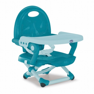 Chicco Pocket 攜帶式輕巧餐椅座墊-土耳其藍