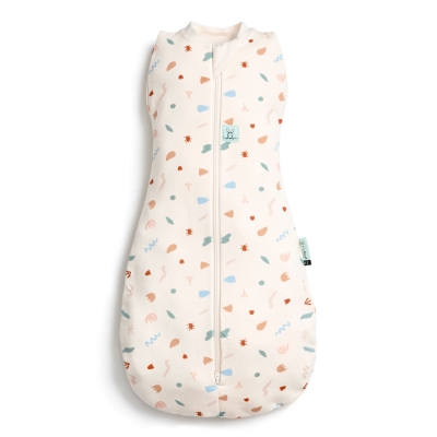 澳洲 ergoPouch二合一舒眠包巾0.2T-有機棉-海洋趣(三種尺寸可選)