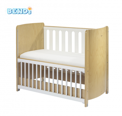 Bendi - iLu 透視圓弧嬰兒床 (尊爵白 × 多款可選)
