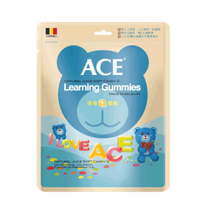ACE 字母Q軟糖-量販包(240公克)